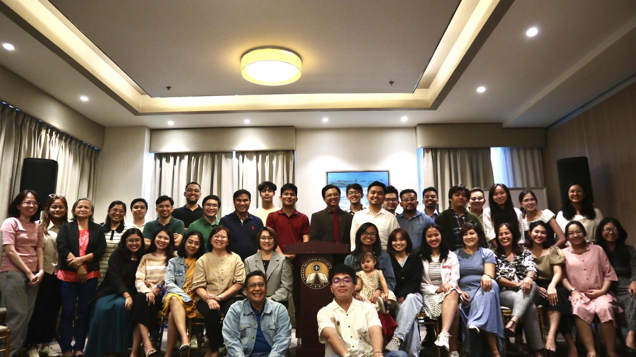 ERBC's first group image in Santorini Hotel